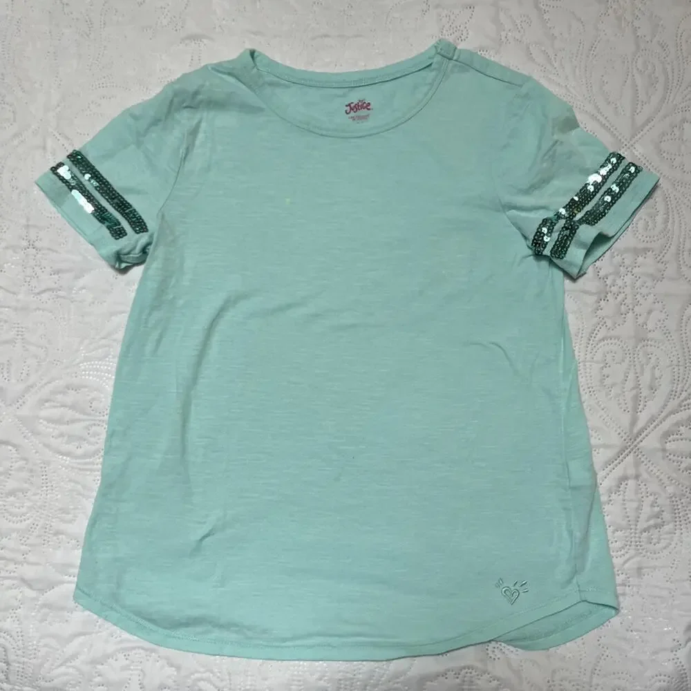 Justice Sequin Shirt Bundle Size 10